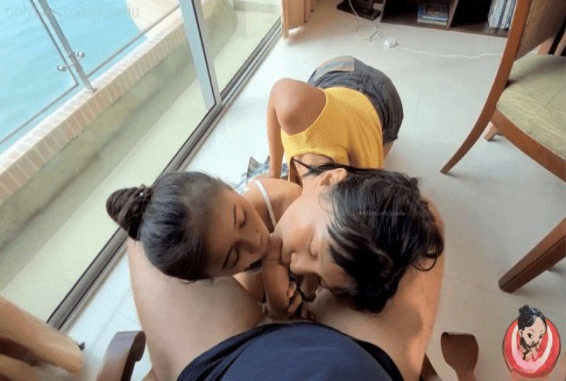 杏吧傳媒 與小姐妹一起各種口交兩個美女接吻不斷-劉玥